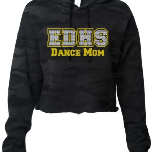 Camo Cropped Hoodie EDHS Dance Mom
