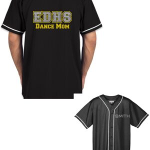 Baseball Jersey EDHS Dance Mom