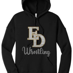 EDHS Wrestling Pull Over Hoodie