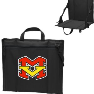 MVHS Stadium Seat with Appliqued and Embroidered MV Logo