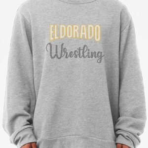 EDHS Wrestling Unisex Sized Grey Crewneck Sweatshirt