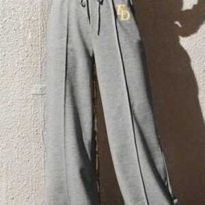 EDHS Wrestling Grey Wide-leg Sweatpants