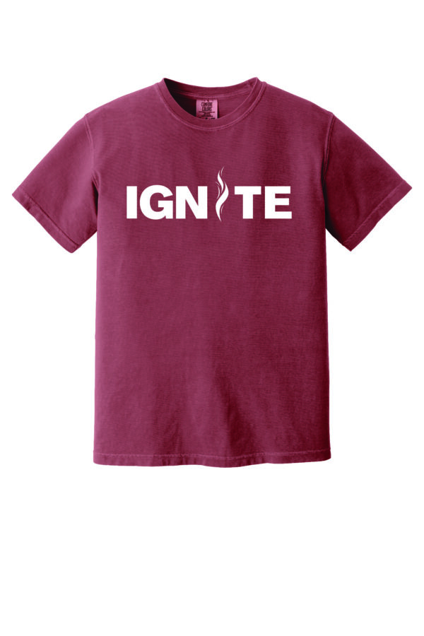 Comfort Colors T-Shirt with White Ignite Logo