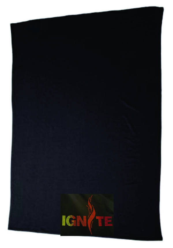 Ignite Blanket with Rhinestone Logo