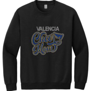 VHS Cheer Cheer Mom Bling Crewneck Sweatshirt